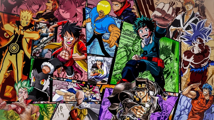 Anime Crossover Collage