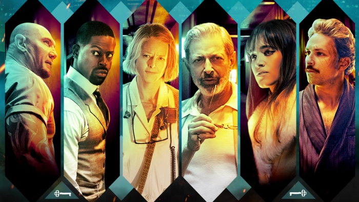Hotel Artemis Cast Montage