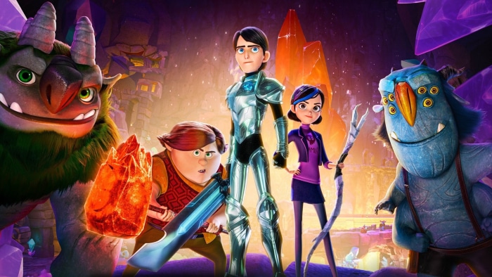 Trollhunters: Tales of Arcadia characters with crystals