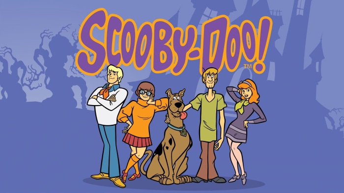 Scooby-Doo characters and logo