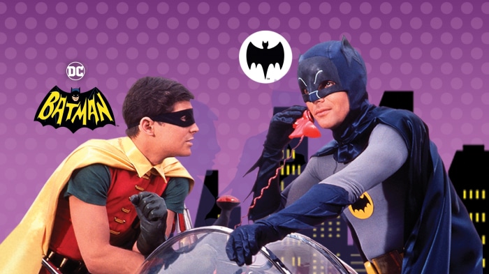 Batman and Robin from DC Comics