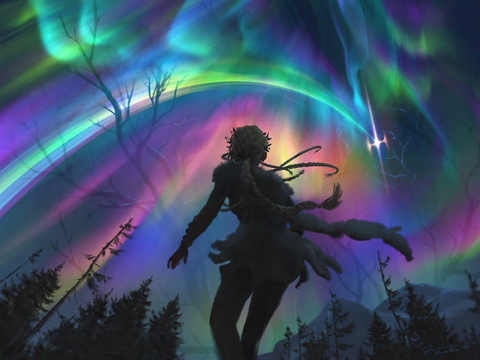 Magic: The Gathering Aurora Borealis 4K