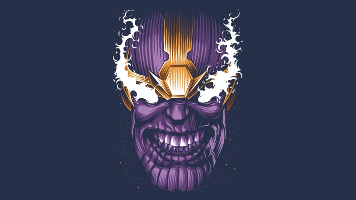 Thanos from Marvel 4K