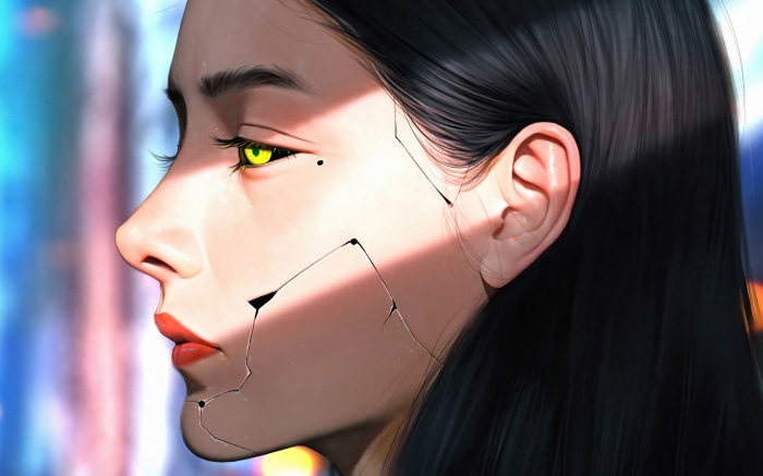 Sci Fi Cyborg