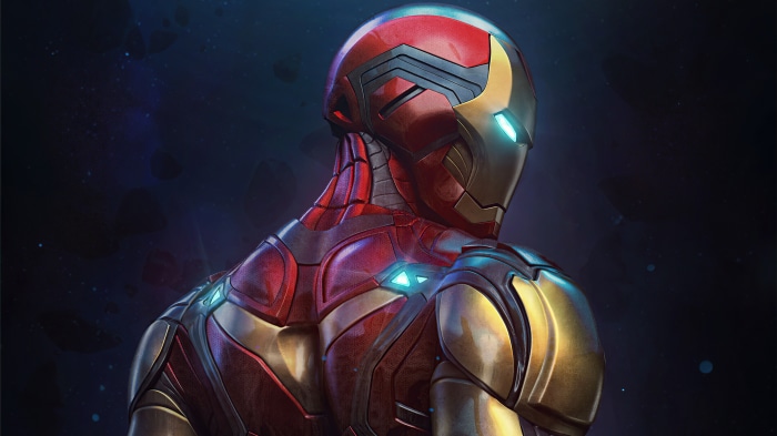 Iron Man Detailed Suit Artwork