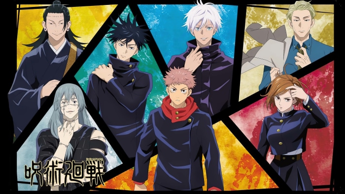 Jujutsu Kaisen Characters Group Artwork