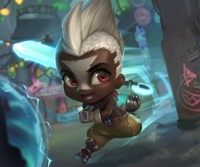 Chibi Ekko from League of Legends
