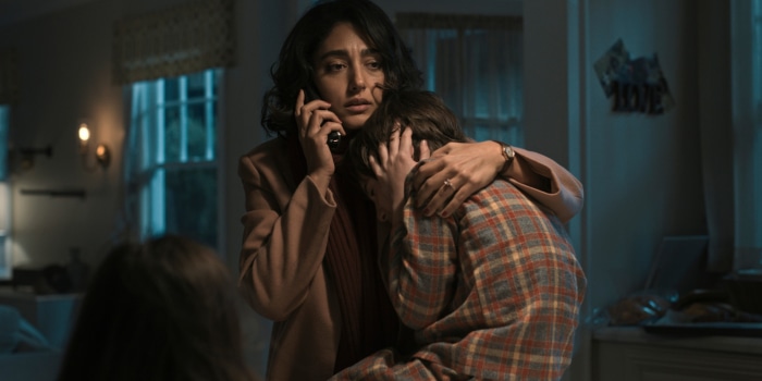 Golshifteh Farahani and Azhy Robertson from Invasion