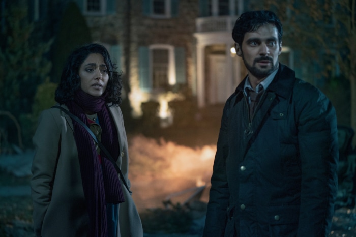 Golshifteh Farahani and Firas Nassar from Invasion