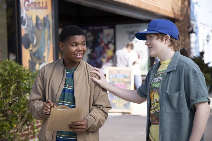 Cedric Joe and Jack Gore in Just Beyond