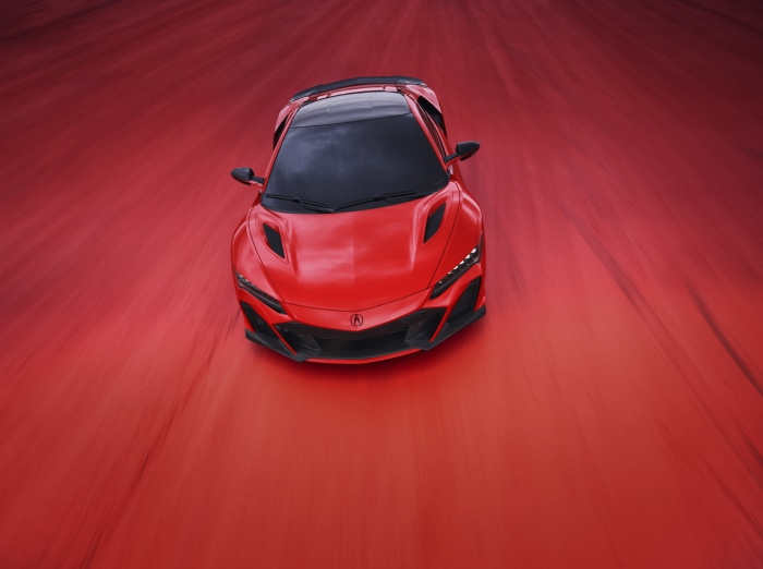 Red 2022 Acura NSX Type S Supercar