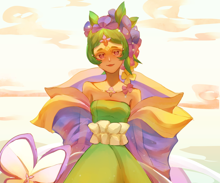 Hydrangea Cookie from Cookie Run: OvenBreak