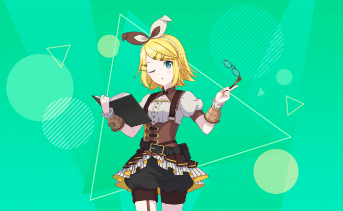 Rin Kagamine from Project Sekai: Colorful Stage! Feat. Hatsune Miku