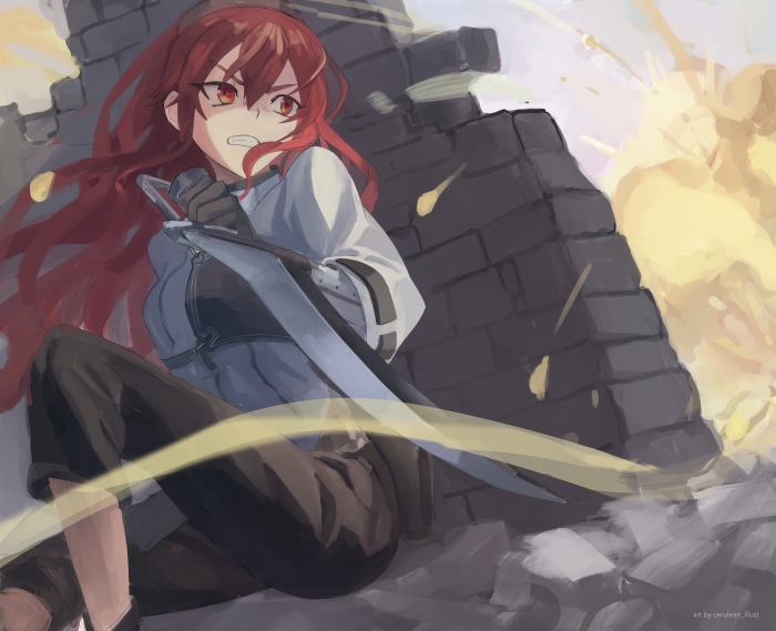 Eris Boreas Greyrat from Mushoku Tensei: Jobless Reincarnation 4K