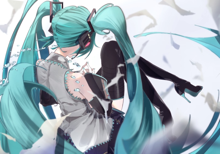 Hatsune Miku from Vocaloid
