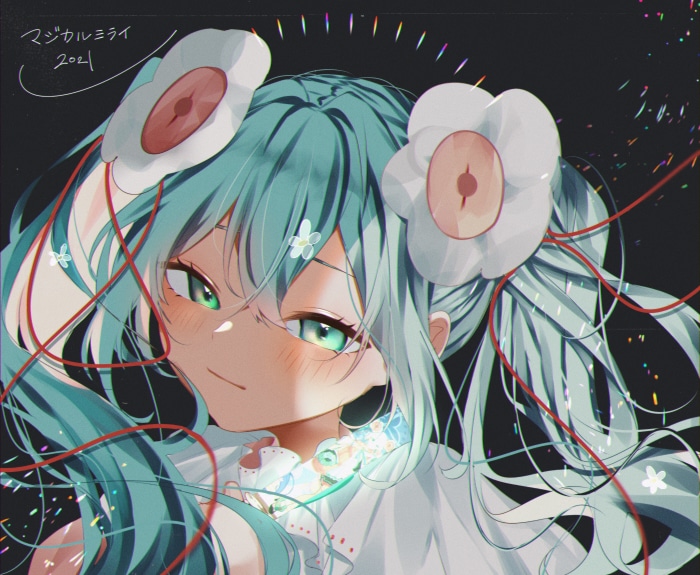 Hatsune Miku from Vocaloid