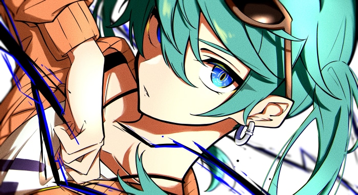 Hatsune Miku from Vocaloid 4K