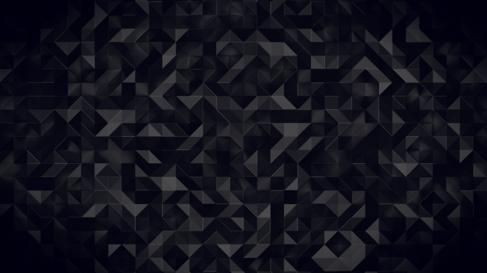 Dark Abstract Geometric Pattern 4K