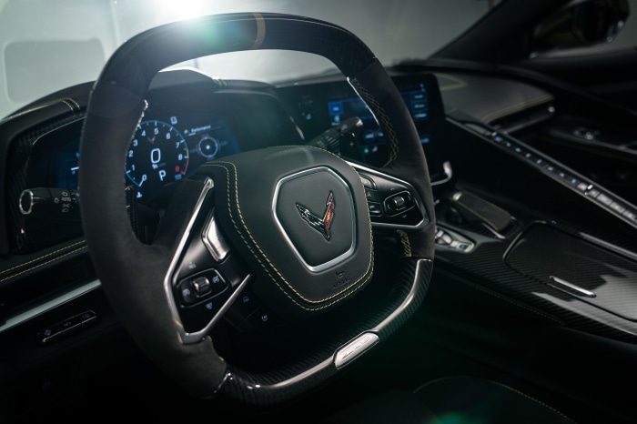 2023 Chevrolet Corvette Z06 interior steering wheel