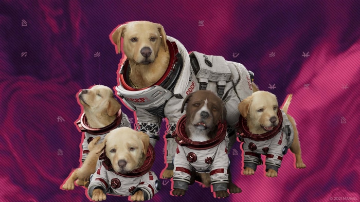 Cosmonaut Dogs from Marvel's Guardians of the Galaxy