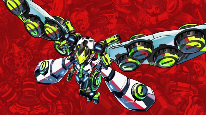 Metallic Child Robot with Wings