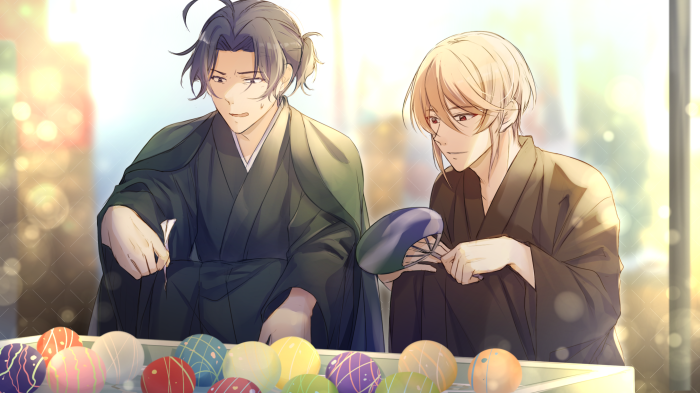 William James Moriarty and Sherlock Holmes from Moriarty