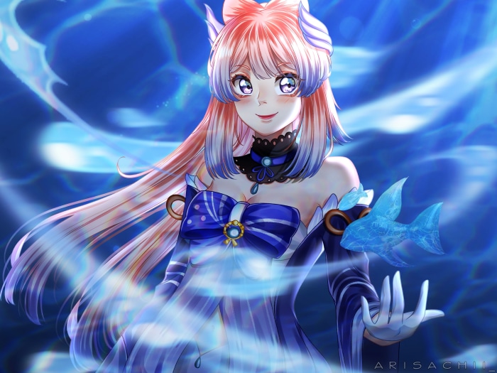 Sangonomiya Kokomi from Genshin Impact 4K