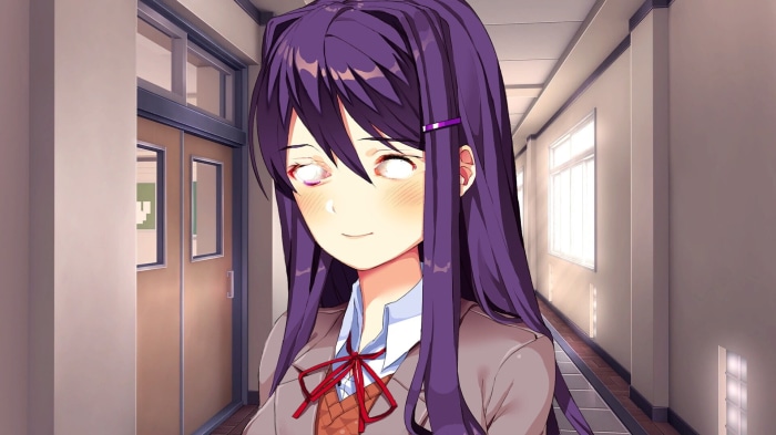 Yuri from Doki Doki Literature Club!