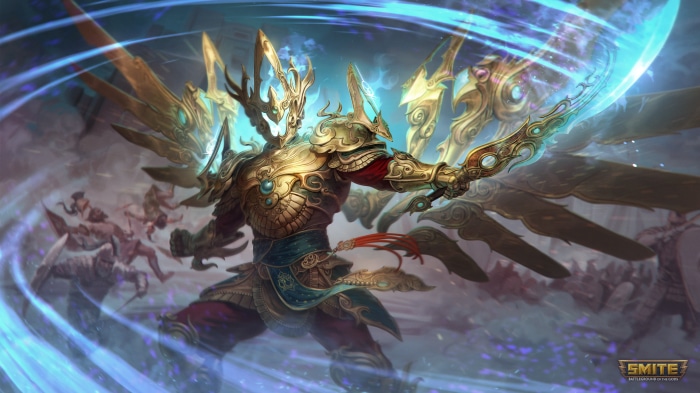 Divine Wind Gilgamesh from Smite