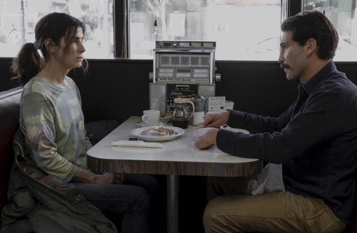 Sandra Bullock and Jon Bernthal in The Unforgivable