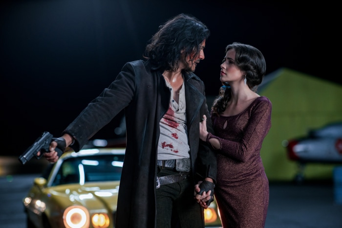 Spike Spiegel and Julia from Cowboy Bebop