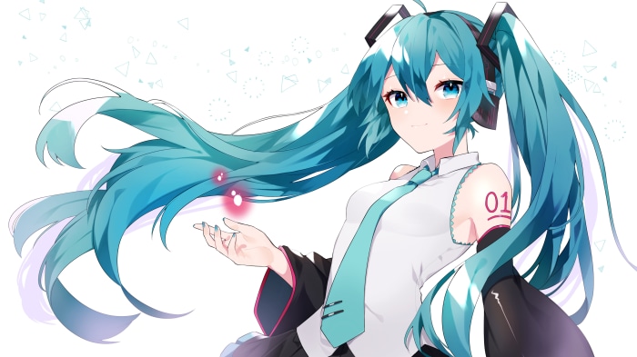 Hatsune Miku from Vocaloid 4K
