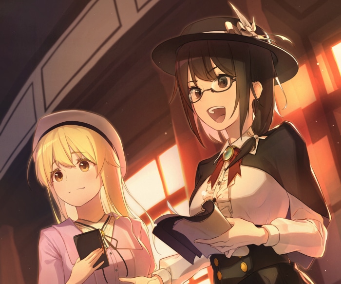 Renko Usami and Maribel Hearn from Touhou