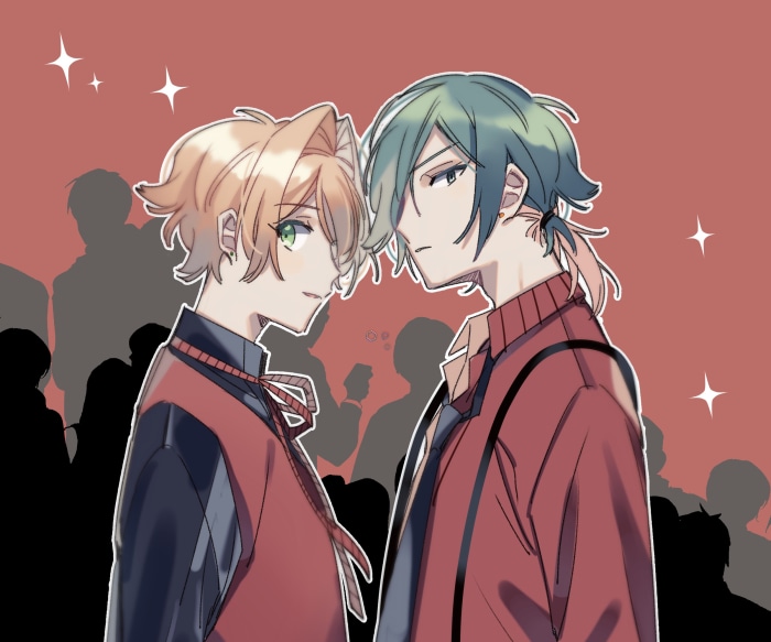 Senri Nito and Takaomi Shishimaru from DREAM!Ing HD