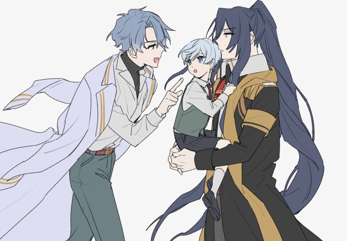 Arthur, Oz, and Figaro from Promise of Wizard