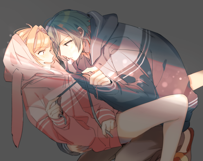 Takaomi Shishimaru and Senri Nito from DREAM!Ing HD