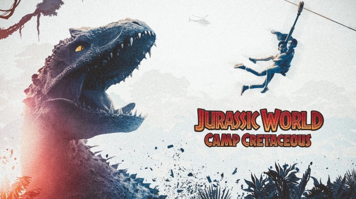Jurassic World: Camp Cretaceous Dinosaur and People