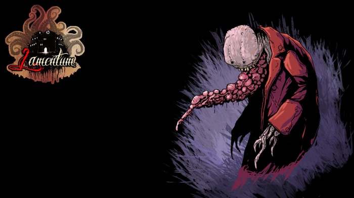 Lamentum game logo and creature