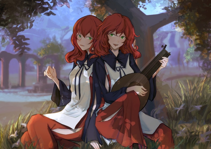 Devola and Popola from NieR Replicant 4K