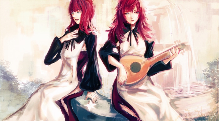 Popola and Devola from NieR Replicant HD