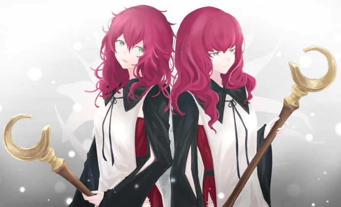 Popola and Devola from NieR Replicant 4K