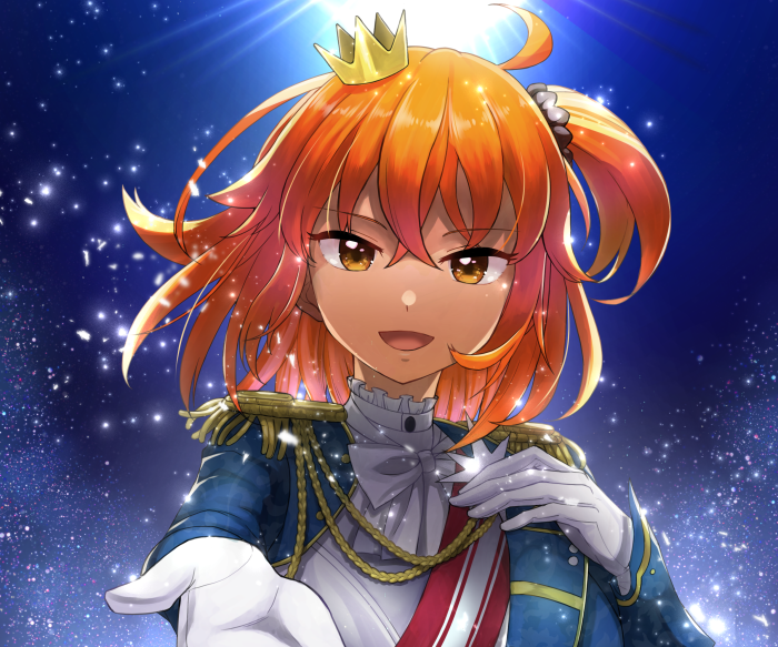 Gudako from Fate/Grand Order with Crown