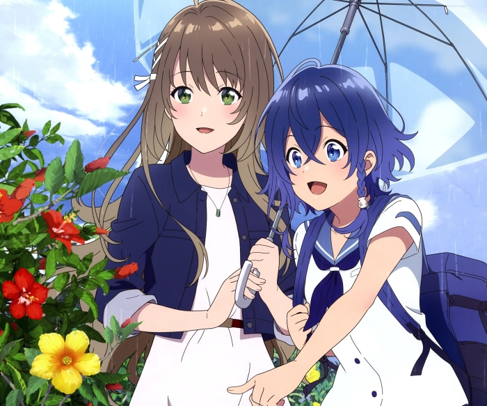 Fuka Miyazawa and Kukuru Misakino from Aquatope Of White Sand 4K