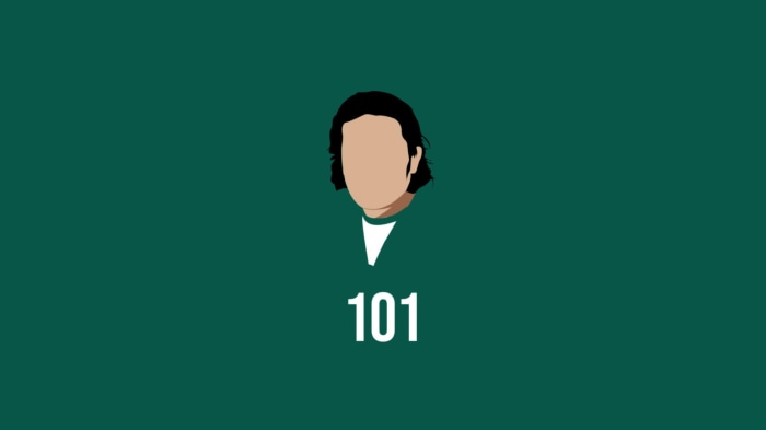 Player 101 from Squid Game