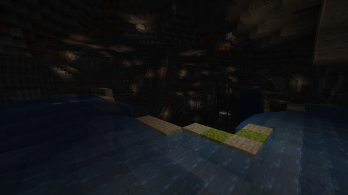 Large 1.18 Cave with Water Pool