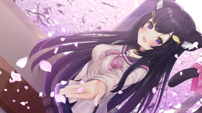 Reikira (Virtual Youtuber) with cat ears