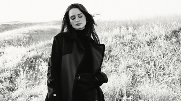 Madelaine Petsch in Black and White