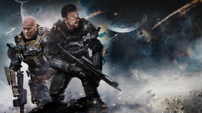 Cosmic Sin starring Bruce Willis and Frank Grillo