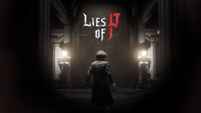 Lies of P video game title screen