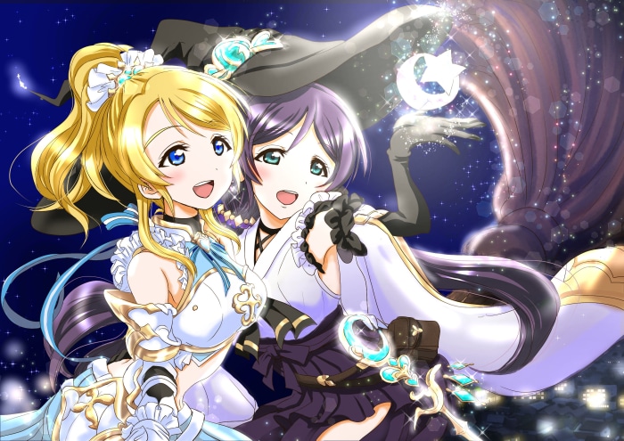 Nozomi Tojo and Eri Ayase from Love Live!